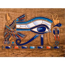 Tablosan Papirüs Mısır Dönemi Kanvas Tablo