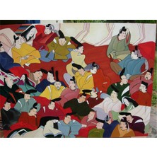 Tablosan Japon Sanatı Kanvas Tablo