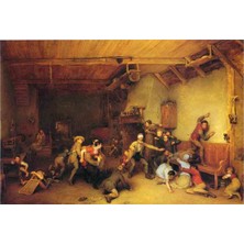 Tablosan Blind Mans Buff Kanvas Tablo