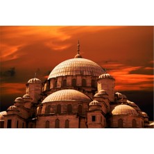 Tablosan Gün Batımı İstanbul Kanvas Tablo