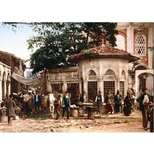 Tablosan Eski İstanbul Kanvas Tablo