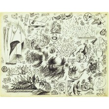 Tablosan Soyut Görsel Kanvas Tablo