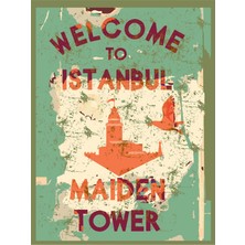 Tablosan Kız Kulesi Kanvas Tablo