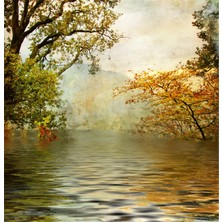 Tablosan Nehir Kanvas Tablo