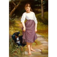 Tablosan Kız Çocuk Kanvas Tablo