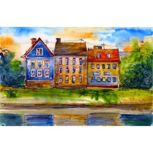 Tablosan İlüstrasyon Kanvas Tablo