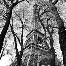 Tablosan Fransa Eyfel Kulesi Kanvas Tablo