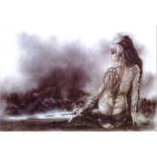 Tablosan Soyut Karakter Kanvas Tablo