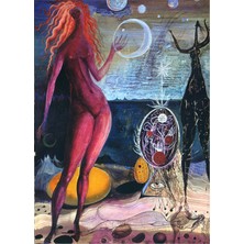 Tablosan Lament Over The Cosmic Egg Kanvas Tablo