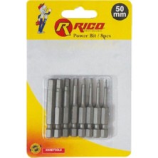 Rico 005-KK1132 Allen Alyan Bits Uç Seti 50 mm (8 Parça)