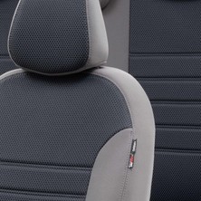 Otom Seat Ibiza 2009-2017 Özel Üretim Koltuk Kılıfı Original Design Füme - Gri