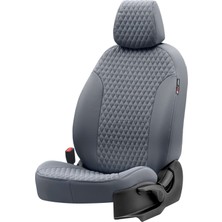 Otom Toyota Corolla 1999-2001 Özel Üretim Koltuk Kılıfı Amsterdam Design Deri Füme