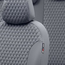 Otom Toyota Corolla 1999-2001 Özel Üretim Koltuk Kılıfı Amsterdam Design Deri Füme
