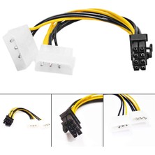 AoGo PCIE 8 Pin Molex Güç Kablosu