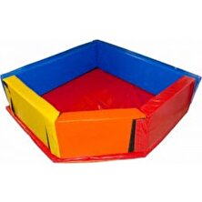 Süngercim Softplay Köşe Top Havuzu 155X155 cm