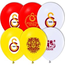 Partioutlet Galatasaray Lisanslı Lateks Balon 100 Adet
