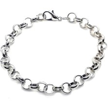 X-lady Accessories Gümüş Kaplama Doc Zincir Bileklik
