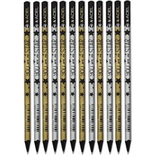 Adel Kurşun Kalem Blackline Star 12'li Set