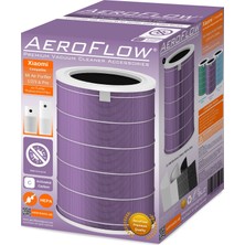 Aeroflow Xiaomi Mi Air Purifier 2 (2C-2H-2S) Serisi Hava Temizleyici Antibakteriyel Filtre