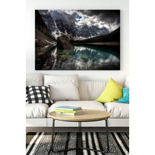 Postermanya Göl Manzara Kanvas Tablo 21 x 30 cm