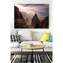 Postermanya Dağ Doğa Manzara Kanvas Tablo 2 21 x 30 cm