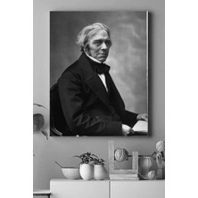 Postermanya Michael Faraday Bilimsel Kanvas Tablo 21 x 30 cm
