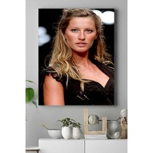 Postermanya Gisele Bundchen Kanvas Tablo 3 21 x 30 cm