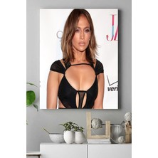 Postermanya Jennifer Lopez Kanvas Tablo 21 x 30 cm