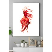 Postermanya Sanatsal Balık Hayvan Kanvas Tablo 4 21 x 30 cm