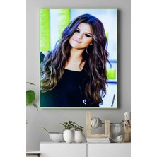 Postermanya Selena Gomez Kanvas Tablo 2 21 x 30 cm