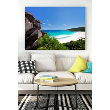 Postermanya Seyşeller Manzara Kanvas Tablo 2 21 x 30 cm