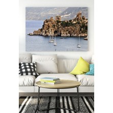 Postermanya Sicilya Manzara Kanvas Tablo 21 x 30 cm
