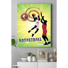 Postermanya Basketbol Kanvas Tablo 21 x 30 cm