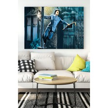 Postermanya Singin In The Rain Film Afişi Kanvas Tablo 21 x 30 cm
