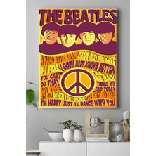 Postermanya The Beatles Kanvas Tablo 5 21 x 30 cm