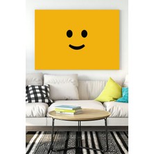 Postermanya Smile Eğlenceli Mizahi Kanvas Tablo 21 x 30 cm
