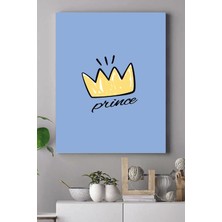 Postermanya Prens Çocuk Odası Kanvas Tablo 2 21 x 30 cm