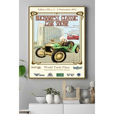 Postermanya Bucharest Classic Vintage Araba Kanvas Tablo 21 x 30 cm