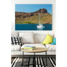 Postermanya Datça Manzara Kanvas Tablo 21 x 30 cm
