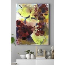 Postermanya Üzüm Sanatsal Kanvas Tablo 21 x 30 cm