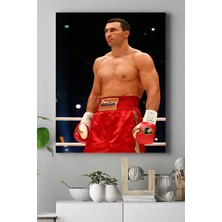 Postermanya Wladimir Klistchko Dövüş Kanvas Tablo 3 21 x 30 cm