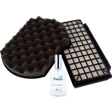 Siemens Uyumlu VSX 41XTRM Süpürge Hepa ve Toz Haznesi Filtresi Seti