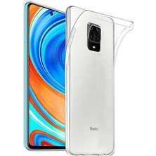 Smcase Xiaomi Redmi Note 9 Pro Kılıf Süper Silikon Yumuşak Arka Koruma Şeffaf