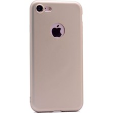 Smcase Apple iPhone 7 Kılıf Premier Silikon Kılıf Gold