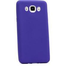Smcase Samsung Galaxy J7 2016 Kılıf Premier Silikon Kılıf Mor