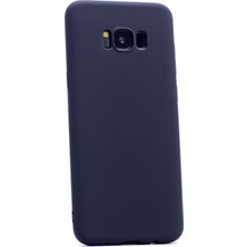 Smcase Samsung Galaxy S8 Plus Kılıf Premier Silikon Kılıf+3D Cam Siyah
