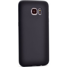 Smcase Samsung Galaxy S7 Edge Kılıf Premier Silikon Kılıf Siyah