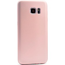 Smcase Samsung Galaxy S7 Kılıf Premier Silikon Kılıf Bronz