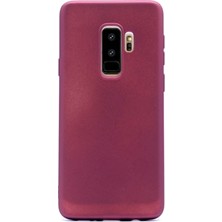 Smcase Samsung Galaxy S9 Kılıf Premier Silikon Kılıf Mürdüm