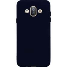 Smcase Samsung Galaxy J7 Duo Kılıf Premier Mat Arka Kapak Siyah